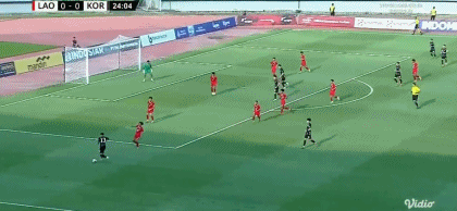 韩国U23 7-0狂胜老挝U23