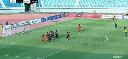 韩国U23 7-0狂胜老挝U23
